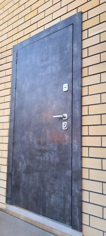 Дверь с отделкой МДФ Дверь с отделкой МДФ